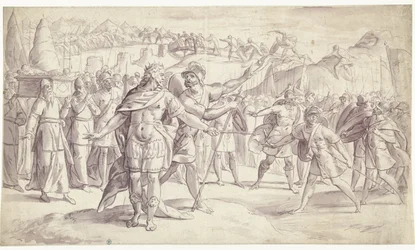 People of Israel Crossing the River