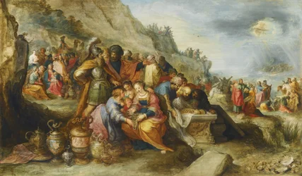The Israelites at the Tomb of the Patriarch Joseph