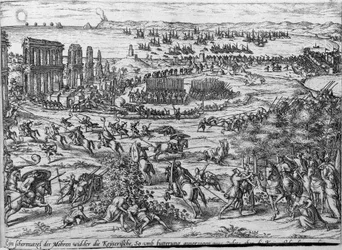 A Skirmish Between the Turks and the Imperial Troops