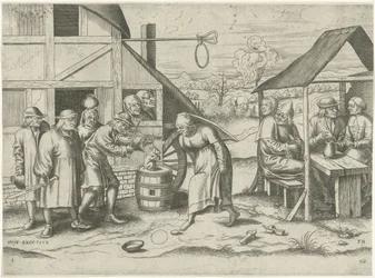 Peasant Woman Dancing the Egg Dance