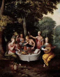 The Five Senses (Detail)