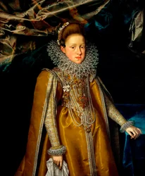 Portrait of Archduchess Maria Maddalena of Austria (1587-1631), Grand Duchess of Tuscany