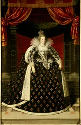 Portrait of Marie de Medicis (1573-1642) Queen of France