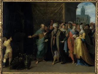 Croesus shows Solon his treasures, 1616-30