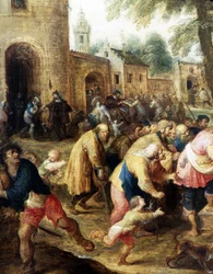 The Works of Misericordes (detail)