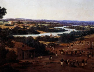 View of Engenho Real in Brazil, detail