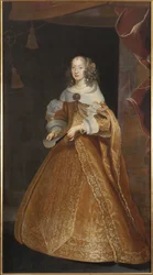 Portrait of Princess Eleonora Gonzaga of Mantua, Nevers and Rethel, Holy Roman Empress