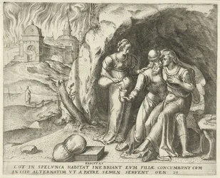Lot and His Daughters (Ebrietas, History of Lot)