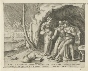 Lot and His Daughters (series title: History of Lot)