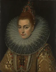 Portrait of Archduchess Isabella Clara Eugenia (1566-1633), Infanta of Spain
