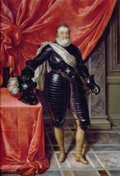 Henry IV, King of France, in armour, c.1610