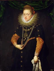 Portrait of Constance of Austria, Queen of Poland, ca 1603
