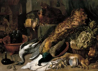 Still Life with a Wine Cooler