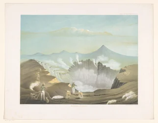 Mount Guntur in West Java