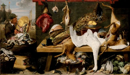 Market Scene on a Quay
