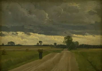 Landscape in Gray Weather