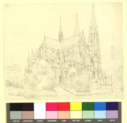 9th district, Rooseveltplatz - Votive Church (view of the choir)