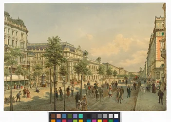 The Opernring (viewed towards Schwarzenbergplatz)
