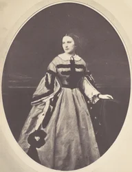Female Portrait, Standing, Looking Left