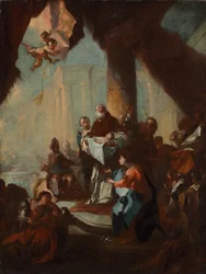 Study for The Presentation of Christ in the Temple for Saint Ulrich, Vienna
