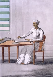 A causto (clerkscribe), from 