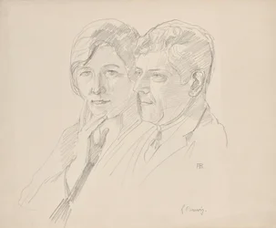 Grete Wagner-Barwig and Dr. Josef Wagner