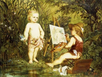 Frolicking Putti