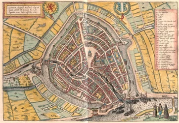 Gouda, Netherlands (engraving)