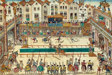 Henry II of France Mortally Wounded, June 30