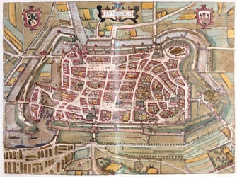 Luneborch, Germany (engraving)