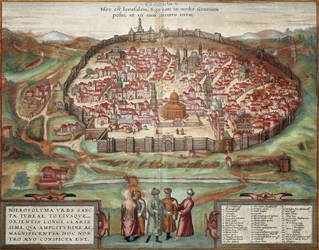 Map of Jerusalem