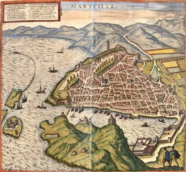 Plan of Marseille, France