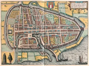 Rotterdam, Netherlands (engraving)