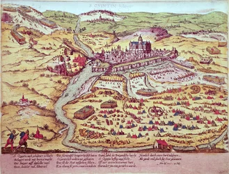 The Siege of St. Quentin, 27th July 1557