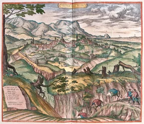 Velletri, Italy (engraving)