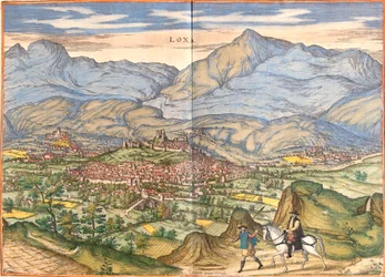 View of Loja, Spain