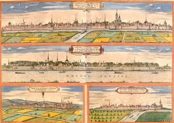Views of Neuss, Bonn, Bruhl and Zons, Germany