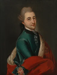 Portrait of Stanislaw II August Poniatowski, King and Grand Duke of the Polish-Lithuanian Commonwealth