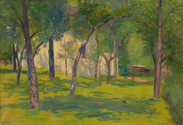 Fruit Trees in the Garden