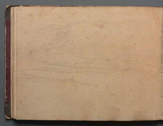 Album with Views of Rome and Surroundings, Landscape Studies, page 29b: Landscape Study