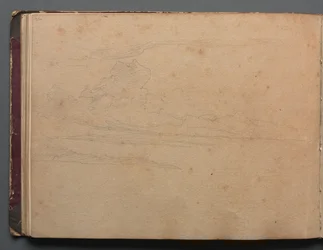 Album with Views of Rome and Surroundings, Landscape Studies, page 29b: Landscape Study