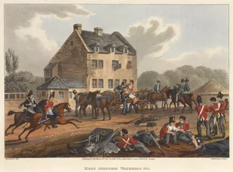 Head Quarters Waterloo 1815, Engraved by M. Dubourg