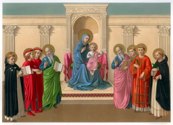 Madonna delle ombre - Madonna of the Shadows, c. 1450, 1870