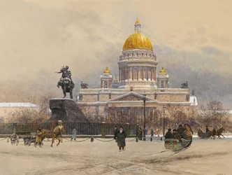 Saint Isaacs Cathedral, 1898