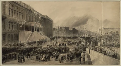 Design for Homage before King Frederick William IV