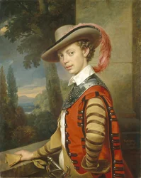 Portrait of Prince Nikolai Saltykov in Fancy Dress, 1850