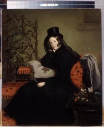 Portrait of Empress Alexandra Fedorovna (née Charlotte of Prussia)