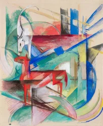 Landscape with Animals. 1913