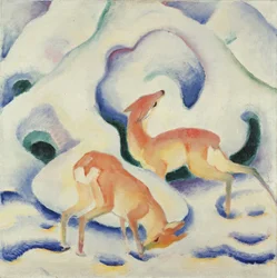 Deer in the Snow II