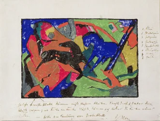 Two Horses, 1911-12